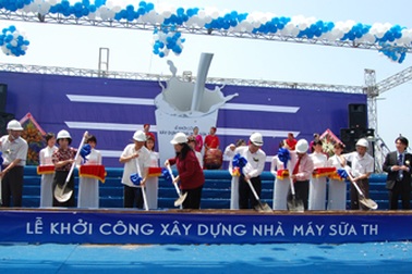 Khởi công xây dựng nhà máy sữa lớn nhất Đông Nam Á