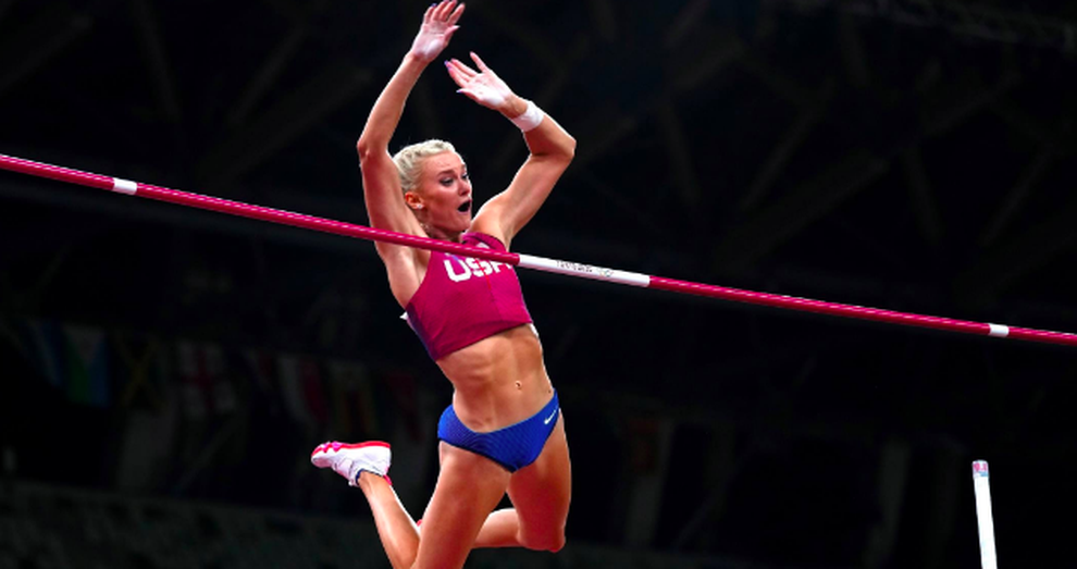 Mỹ nhân nhảy sào nước Mỹ lần đầu giành HCV Olympic - 6 Mỹ nhân nhảy sào nước Mỹ lần đầu giành HCV Olympic - 6