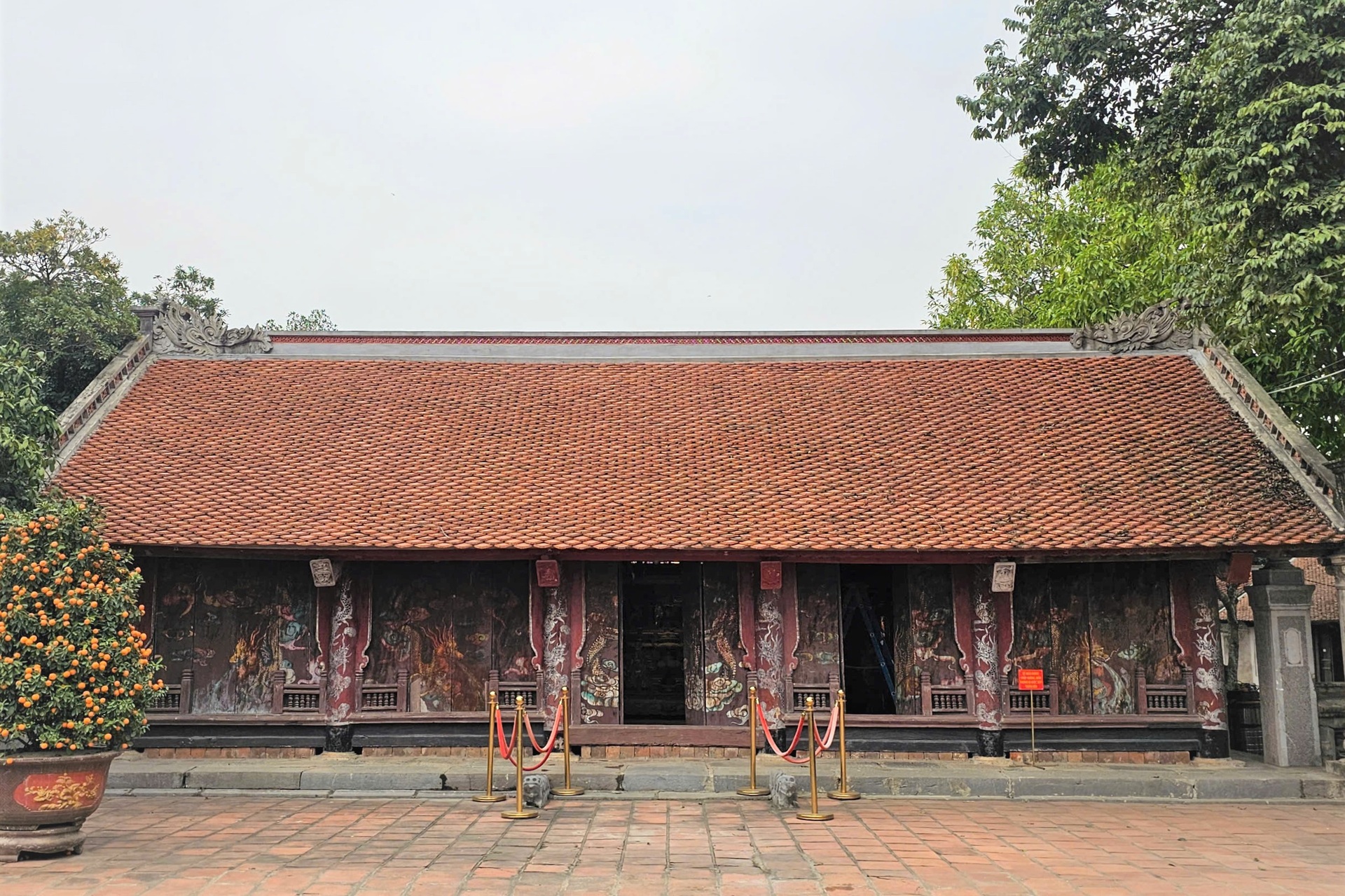 Báu vật tranh chân dung vị Thiền sư được phong Thánh trong ngôi đền cổ - 3 Báu vật tranh chân dung vị Thiền sư được phong Thánh trong ngôi đền cổ - 3