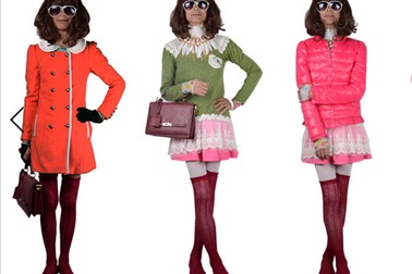 Cụ ông 72 tuổi làm “mẫu nữ” cho cháu