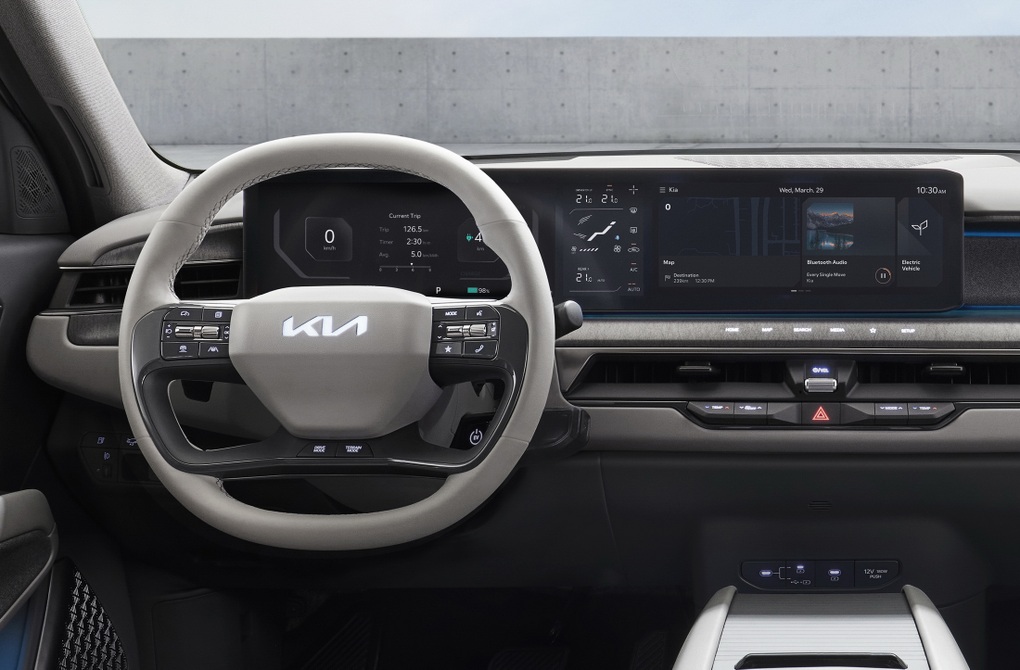 Kia EV9 ra mắt, mẫu SUV 3 hàng ghế hiếm hoi trên thị trường xe điện - 6 Kia EV9 ra mắt, mẫu SUV 3 hàng ghế hiếm hoi trên thị trường xe điện - 6