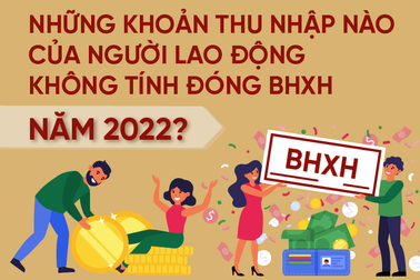 15 khoản thu nhập không tính đóng BHXH năm 2022