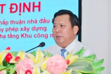 Tây Ninh trao quyết định đầu tư dự án khu công nghiệp 3.900 tỷ đồng