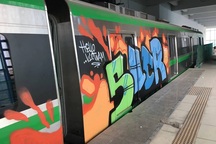 Tàu Cát Linh - Hà Đông bất ngờ bị vẽ hình "kỳ lạ"