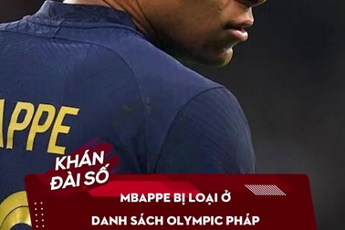 Mbappe bị loại ở danh sách Olympic Pháp dự Thế vận hội Paris 2024