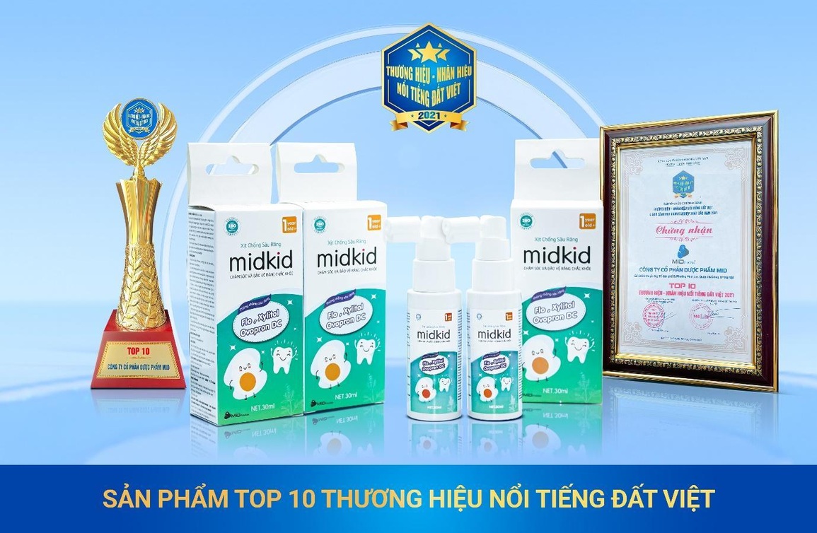 Midkid được vinh danh Top 10 Thương hiệu - nhãn hiệu nổi tiếng đất Việt năm 2021 - 1 Midkid được vinh danh Top 10 Thương hiệu - nhãn hiệu nổi tiếng đất Việt năm 2021 - 1