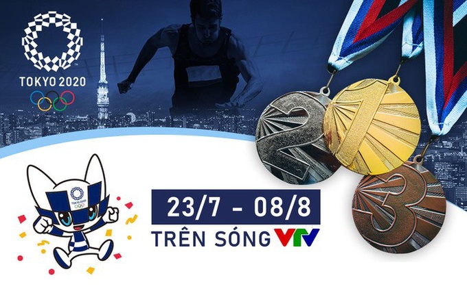 VTV sở hữu bản quyền phát sóng Olympic Tokyo 2020