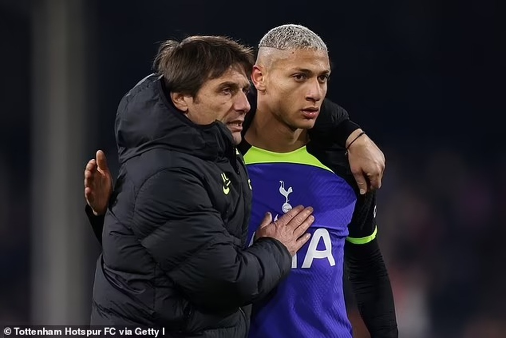 Bị đày ải trên ghế dự bị, Richarlison công khai chỉ trích HLV Conte - 1 Bị đày ải trên ghế dự bị, Richarlison công khai chỉ trích HLV Conte - 1