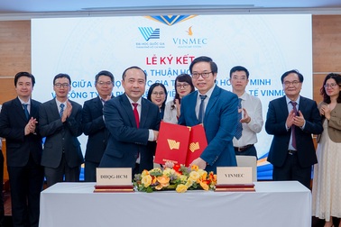 Vinmec và Đại học Quốc gia TPHCM hợp tác chiến lược phát triển nhân lực y tế