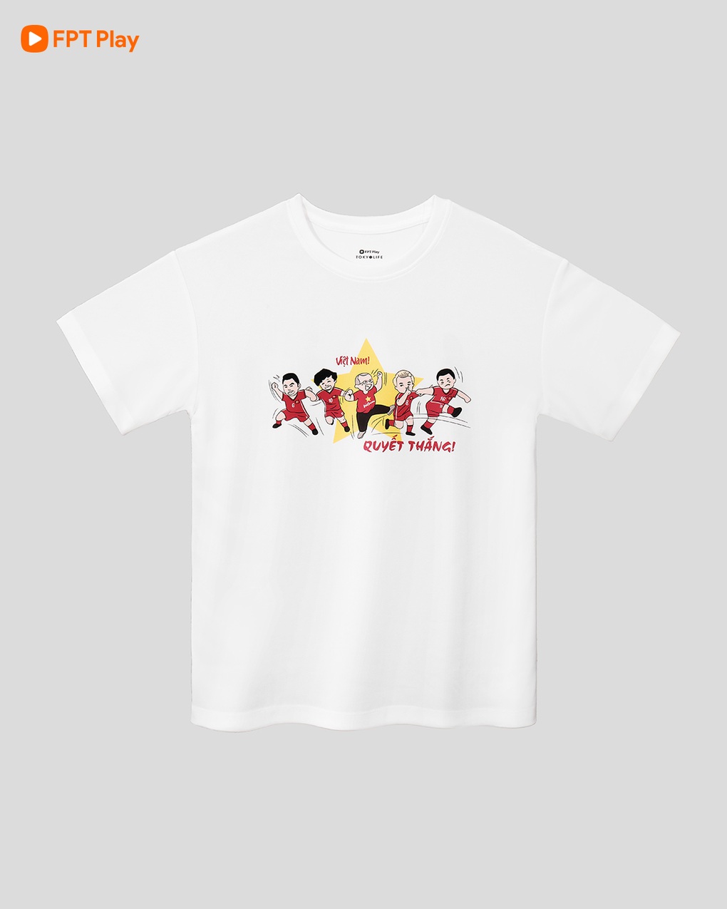 FPT Play mở bán mẫu áo cổ vũ tinh thần đội tuyển bóng đá Việt Nam - 4 FPT Play mở bán mẫu áo cổ vũ tinh thần đội tuyển bóng đá Việt Nam - 4