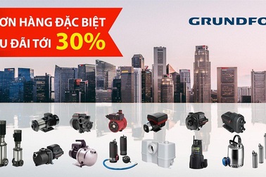 Grundfos tham gia Vietbuld với các sản phẩm không đối thủ cạnh tranh