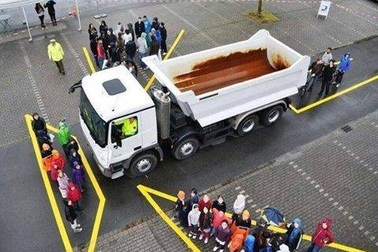 Kinh nghiệm đi cạnh xe tải, xe công-ten-nơ