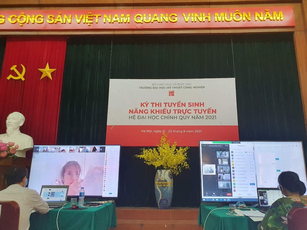 Trường đại học Mỹ thuật Công nghiệp tổ chức thi tuyển sinh năng khiếu trực tuyến - 5 Trường đại học Mỹ thuật Công nghiệp tổ chức thi tuyển sinh năng khiếu trực tuyến - 5