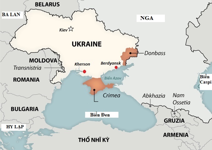 Ngòi nổ Kherson và trận chiến có thể xoay chuyển xung đột Nga - Ukraine - 1 Ngòi nổ Kherson và trận chiến có thể xoay chuyển xung đột Nga - Ukraine - 1
