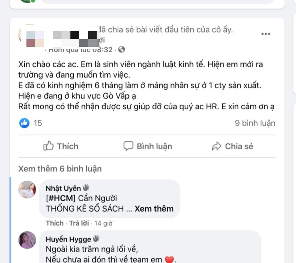 Người xin việc tự... rao mình, tuyển doanh nghiệp - 1 Người xin việc tự... rao mình, tuyển doanh nghiệp - 1