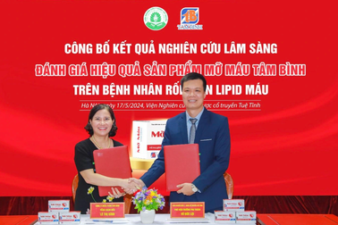 "83,7% người bệnh giảm mỡ máu khi dùng Mỡ máu Tâm Bình"