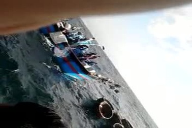 Tàu cá Quảng Ngãi bị đâm ngoài biển