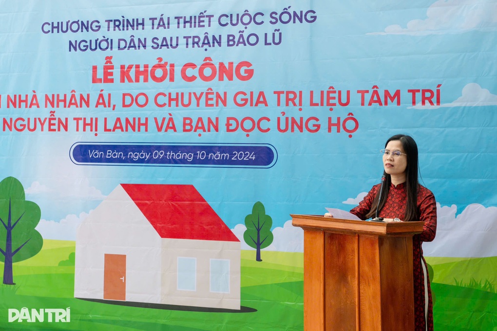 Khởi công nhà Nhân ái, chia sẻ với mất mát của người dân vùng lũ ở Lào Cai - 8 Khởi công nhà Nhân ái, chia sẻ với mất mát của người dân vùng lũ ở Lào Cai - 8