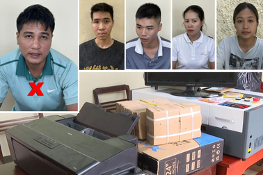 Cặp vợ chồng điều hành đường dây làm giả giấy phép lái xe