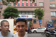 Hà Nội: Đã bắt được 2 nghi phạm cướp Ngân hàng BIDV
