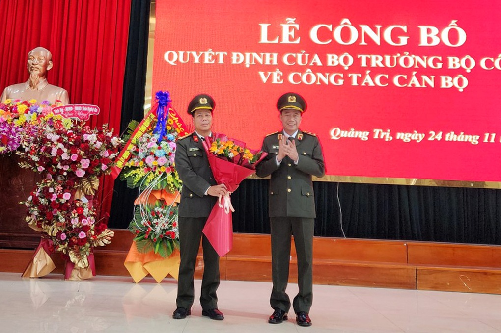 Quảng Trị có tân Giám đốc Công an tỉnh - 1 Quảng Trị có tân Giám đốc Công an tỉnh - 1