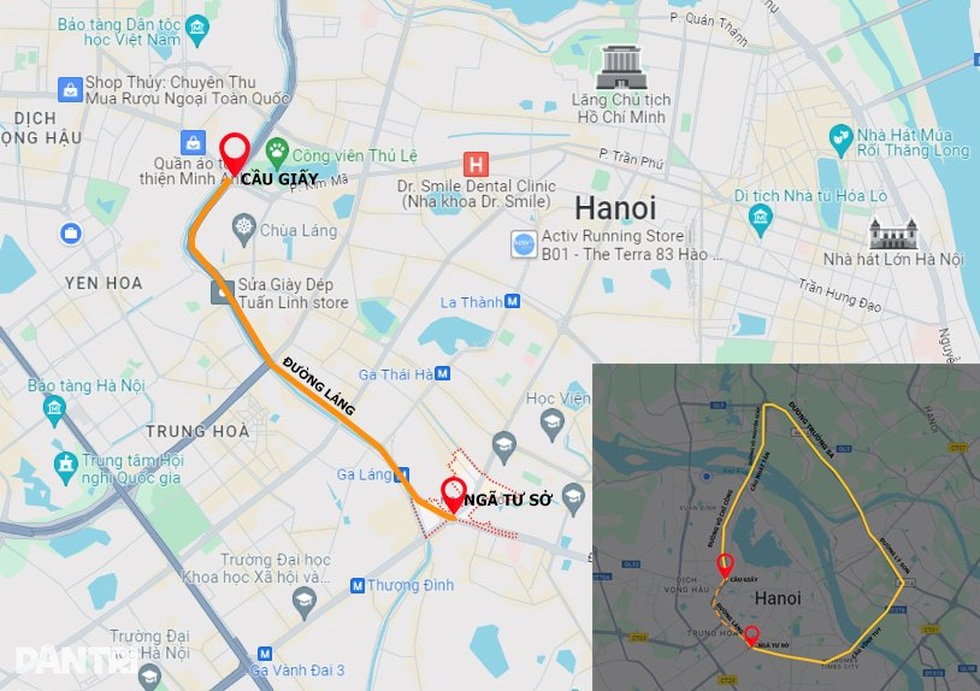 Làm vành đai 2 trên cao đoạn Ngã Tư Sở - Cầu Giấy có khả thi? - 2 Làm vành đai 2 trên cao đoạn Ngã Tư Sở - Cầu Giấy có khả thi? - 2