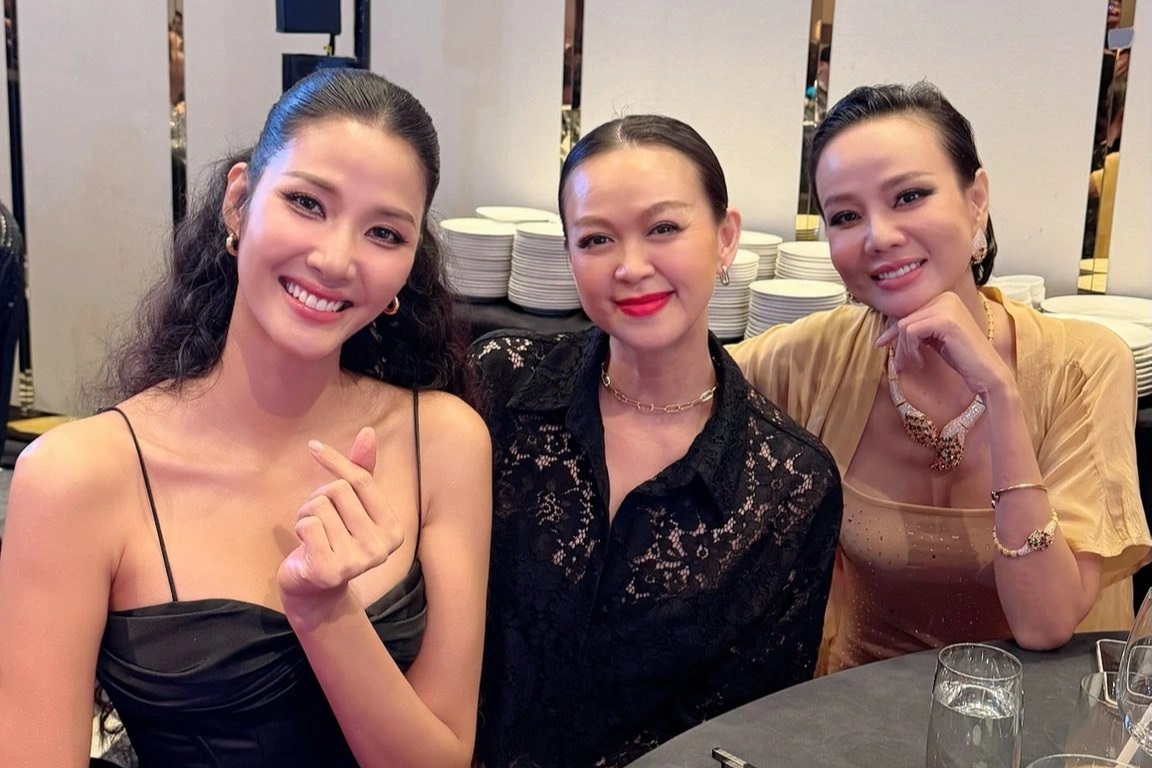 Những cô gái chân dài Ngọc Nga, Dương Yến Ngọc tái hợp sau nhiều năm - 1