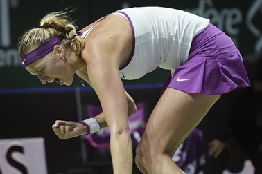 Kvitova thắng trận “nội chiến” CH Séc