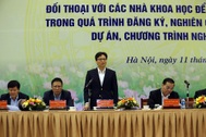 Công khai minh bạch mọi khâu liên quan đến nghiên cứu khoa học