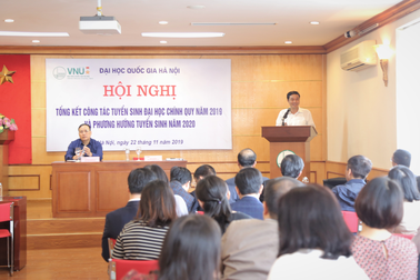 Đại học Quốc gia HN tiếp tục dùng kết quả thi THPT quốc gia để xét tuyển năm 2020