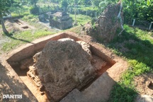 Tháp đôi Chăm Pa cổ ở Huế tiếp tục được thăm dò, khảo cổ giai đoạn 2