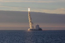 Tàu ngầm hạt nhân Nga phóng thử tên lửa liên lục địa Á-Âu