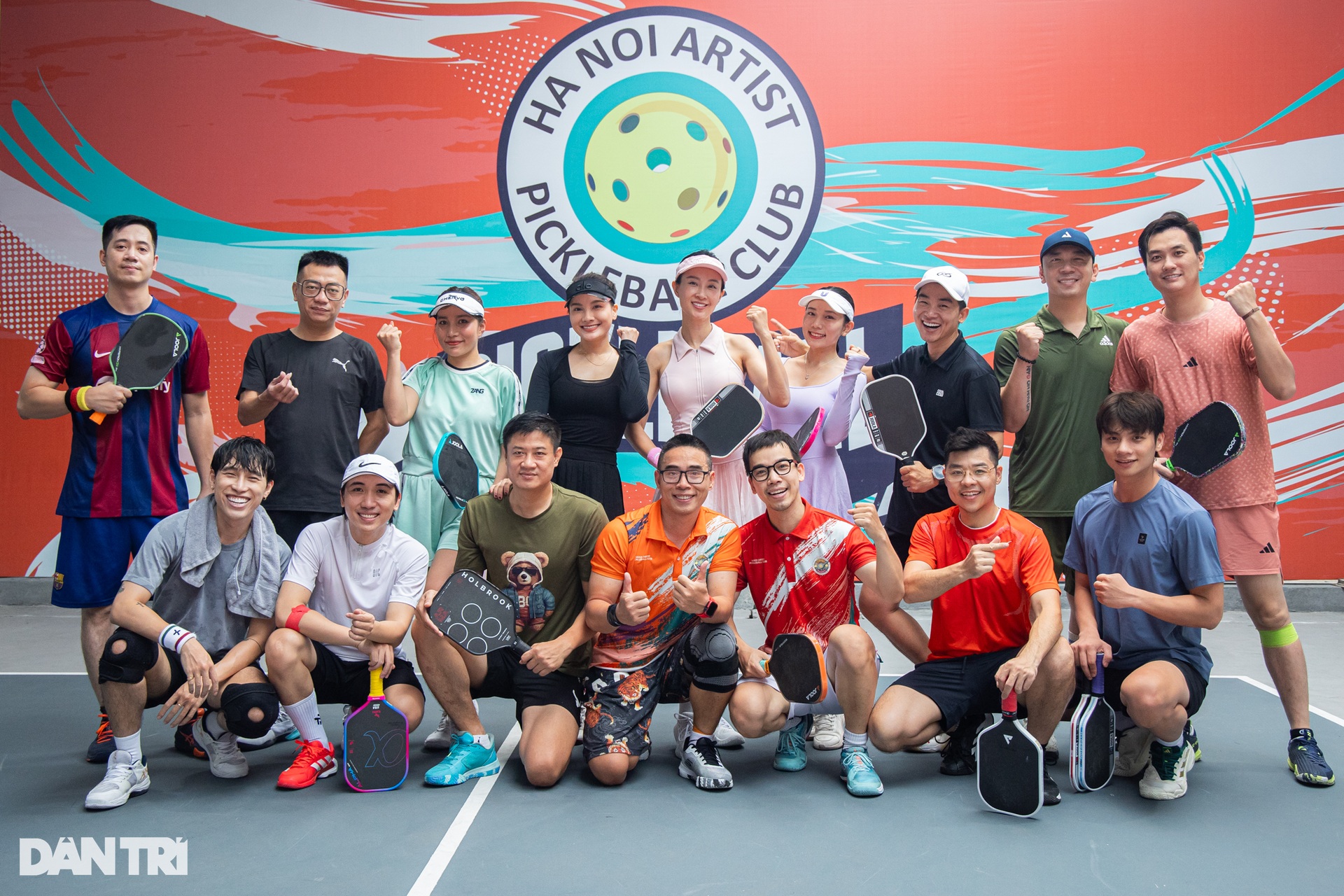 Bảo Thanh nổi bật trên sân, nói lý do dự giải pickleball của Báo Dân trí - 9