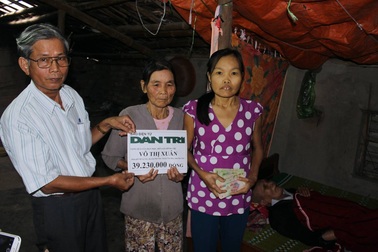 Hơn 39 triệu đồng được trao cho người phụ nữ không thể sống nếu thiếu truyền máu