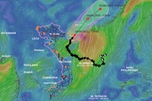 Bão Wutip đổ bộ bán đảo Lôi Châu, Trung Quốc