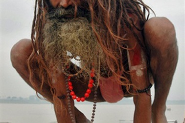 Chùm ảnh: Yoga "thánh" kỳ lạ ở Ấn Độ