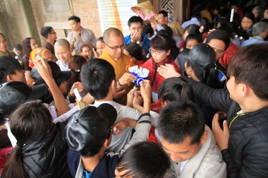 Nghi lễ đề cao sự học ở chùa Đại Tuệ