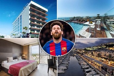 Noi gương C.Ronaldo, Messi bạo chi hơn 750 tỉ đồng “tậu” khách sạn
