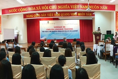 Tập huấn phương pháp dạy tiếng Anh cho giáo viên cả nước