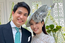 Mỹ nhân chuyển giới Nong Poy được nhà chồng tặng vương miện vàng