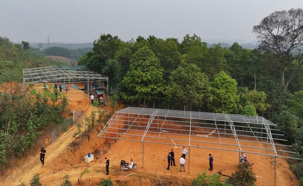 Tháo dỡ công trình vi phạm dự án 500kV sau chỉ đạo của Giám đốc Công an - 1 Tháo dỡ công trình vi phạm dự án 500kV sau chỉ đạo của Giám đốc Công an - 1