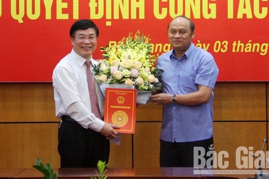 Luân chuyển, bổ nhiệm nhiều vị trí lãnh đạo tại tỉnh Bắc Giang