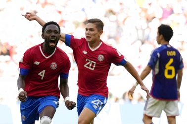 Thi đấu áp đảo, Nhật Bản thua cay đắng Costa Rica