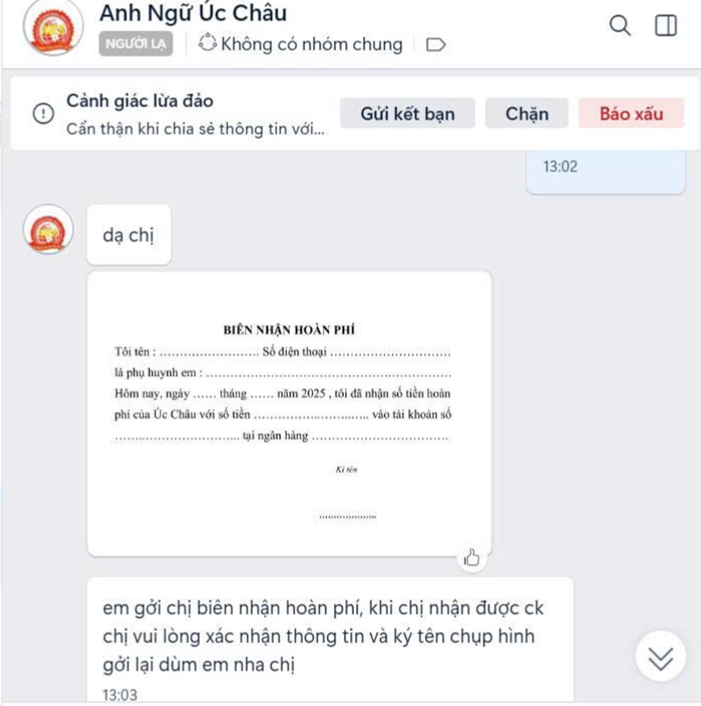 Diễn biến bất ngờ vụ trung tâm tiếng Anh ôm tiền tỷ rồi biến mất - 2 Diễn biến bất ngờ vụ trung tâm tiếng Anh ôm tiền tỷ rồi biến mất - 2
