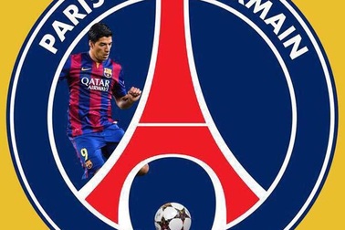 Với trái bóng, Luis Suarez “xâu kim” cả Paris