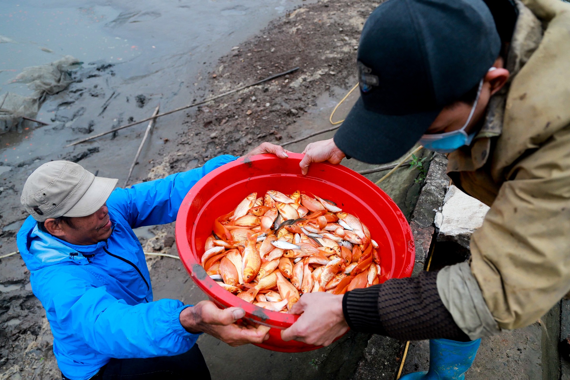 Làng nghề sản xuất phương tiện cho ông Công, ông Táo hối hả thu hoạch - 11