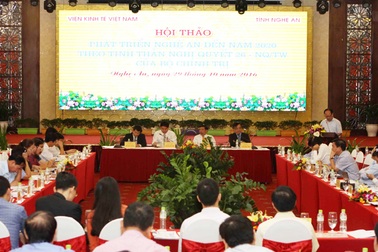 Chuyên gia "hiến kế" giúp Nghệ An thoát khỏi tỉnh nghèo