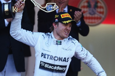 Nico Rosberg giành chiến trên đường đua Monaco