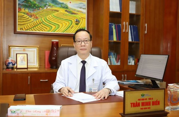 Giám đốc BV Nhi Trung ương Trần Minh Điển.