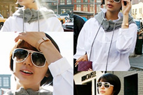 Yoon Eun Hye “lang thang” tại New York